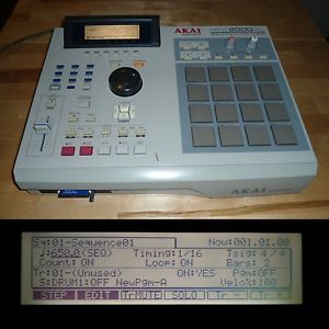 Akai MPC 2000XL 1GB CF Card Drive 32MB RAM FULLY SERVICED
