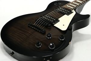 Burny RLG-50JP See Through Black Burst Electric Guitar Free Shipping