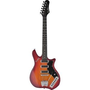 Hagstrom Condor Gloss Black  Electric Guitar Cherry SunBurst COR-CSB