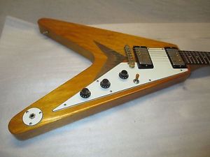 CUSTOM KORINA FLYING Vee with BASEBALL NECK -- made in USA