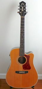 Guild D50CE Acoustic-Electric Guitar In Case