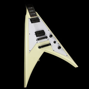 Jackson USA Signature Scott Ian KV King V Electric Guitar Ivory