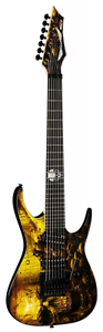 Dean RC7X SKLZ Rusty Cooley 7-String Solid-Body Electric Guitar, Skullz