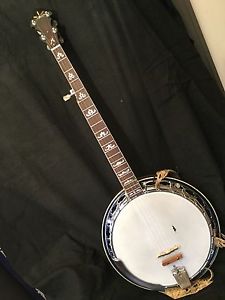 Bluegrass 5 string banjo- luthier made