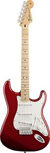 Fender Standard Stratocaster Candy Apple Red Maple Fingerboard