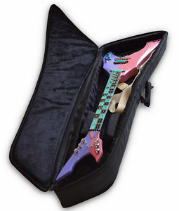 FlyinG - unique custom guitar / one of a kind,  with  semi-rigid case.