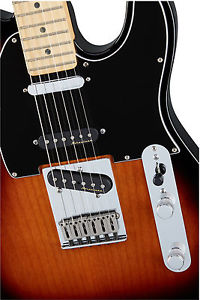 Fender Deluxe Nashville Telecaster 2-color SUNBURST, 3 pickups & deluxe case