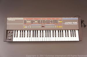 Roland Juno-106 juno106 Perfect Working Nice Condition Serial # 5664**