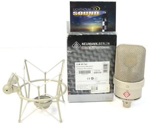 Neumann TLM 49 Condenser Studio Microphone TLM49 w/ Shock Mount In Box