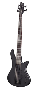 Schecter 2523 5-String Bass Guitar, Satin Black