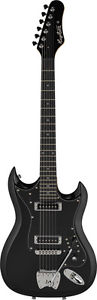 Hagstrom HII-BLK  Electric Guitar Gloss Black