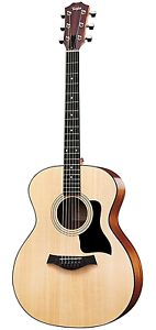 Taylor 114 100 Series Acoustic Guitar, Sapele, Grand Auditorium