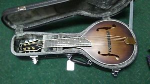 GOLD TONE 6-STRING A-STYLE GUITAR MANDOLIN w/ HARD CASE GM-6+lh