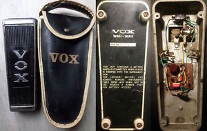 VOX WAH WAH vintage. No mods. Original bag. Icar, Ducati. Rare.