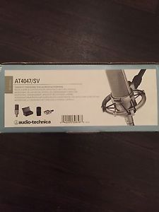 Audio-Technica AT4047/SV Large Diaphragm Cardioid Condenser Mic LIGHTLY USED