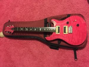 Paul Reed Smith  Custom 24 SE PRS,Bonnie Pink,Bird Inlays,Maple Top