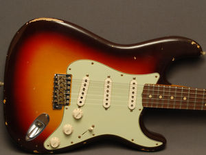 Fender Custom Shop Stratocaster® 1962 Relic® RW Chocolate Burst Roasted 3TSB
