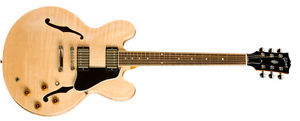 Guitarra eléctrica Gibson Memphis ES-335 DOT Reissue Figured Antique Natural