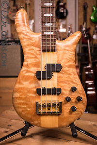 Spector Euro CR-4 Solid Quilted Maple Bass Euro LX
