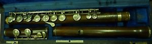 Antique Rudall carte & Co 20 Charing Cross London 1867 patent wooden Flute