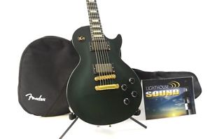 1993 Gibson Les Paul Studio Custom Shop Edition Guitar - Emerald w/ Bag - EMG's
