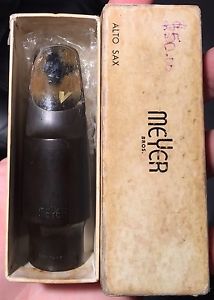 Meyer New York Alto Saxophone Mouthpiece Orig. 7M Medium Chamber + Orig. Box!