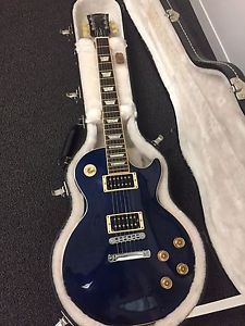 Gibson Les Paul Traditional Electric Guitar, Chicago Blue, immaculate condition