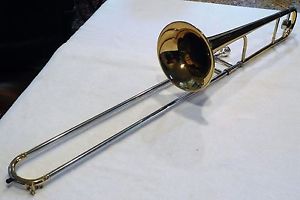 1960 HN White King 2B Liberty Professional Jazz Trombone- Outstanding Condition