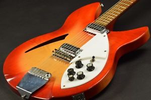 Rickenbacker 335 Fireglo 1966 Vintage Electric Guitar Free Shipping