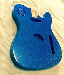 Winchester Customs Finished Lightweight Tele Body Custom 700$ Auto Fin Big Flake