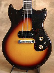 1965 Vintage Epiphone Olympic Electric Guitar w Original Case Melody Maker USA