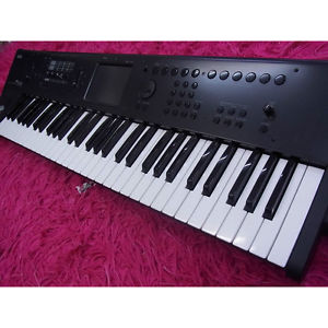 Used  Korg synthesizer M 50 61 61 key  M50 digital synthesizer keyboard EMS