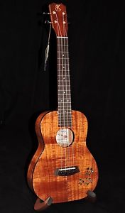 KANILE’A KANILEA HNS-T HONU TENOR SOLID PREMIUM KOA UKULELE WITH CASE