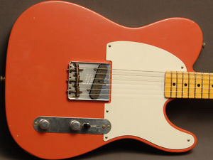 Fender Custom Shop Telecaster® LTD Full Throttle Esquire Journeyman Fiesta Red