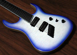 Halo Guitars Merus 7 String Multi-Scale Fanned Fret Bare Knuckle Aftermaths