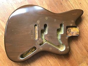 1966 original Fender Electric XII 12-string guitar body - alder + brass shields