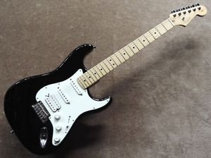 Fender USA American Standard Stratocaster HSS Black Used Free Shipping #g1576