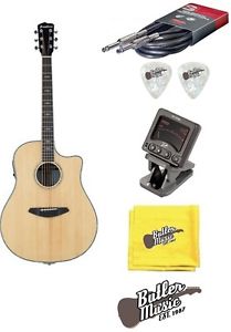 Breedlove Stage Dreadnought Solid Spruce Top A/E Guitar w/Tuner + More!!!