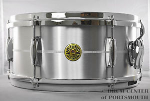 Gretsch USA Solid Aluminum Snare Drum 6X13 - G4168SA