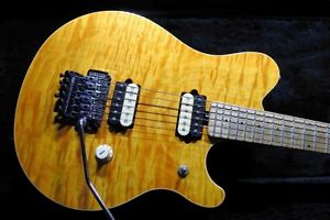 MUSIC MAN EVH Signature / Trans Gold Quilt Top Electric Guitar Free Shipping