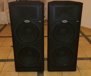 coppia 2 casse amplificate Samson 1000 Watt (Cadauna) 500 Rms  Casse attive