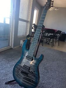 Carvin Dc7x 7 string electric, limited run signed by Jeff Kiesel