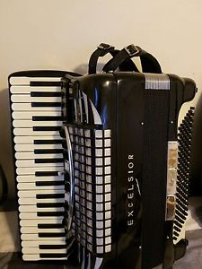 accordion excelsior symphony 4/6/double tone chamber hand made reeds ex conditio