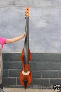5 string 3/4 electric Upright Double bass Powerful Sound Solid wood #1438