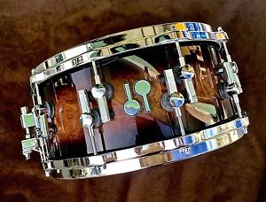 SONOR BoNoR  SQ2 14x7 Vintage Beech shell Walnut Expresso BuRsT Gorgeous drum!