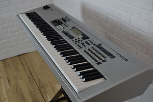 Yamaha MO8 88 key keyboard synth near MINT-used synthesizer for sale