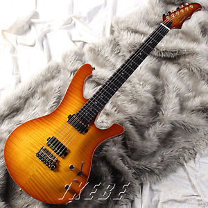 MD MM-Produce G-4S Flame Antique Violin Color Blue Label F/S From Japan #A33