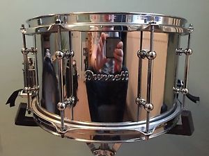 Dunnett Stainless Steel snare 8x14 UK