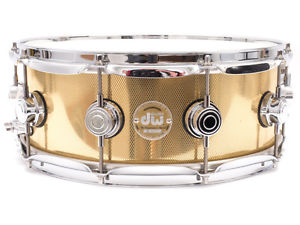 DW 14" x 5.5" Collectors Brass Snare Drum