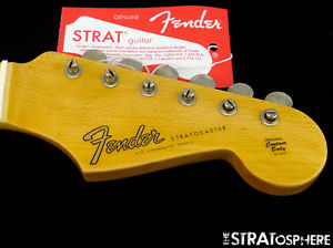 Fender Custom Shop Postmodern Relic Stratocaster NECK + TUNERS Strat Maple Big C